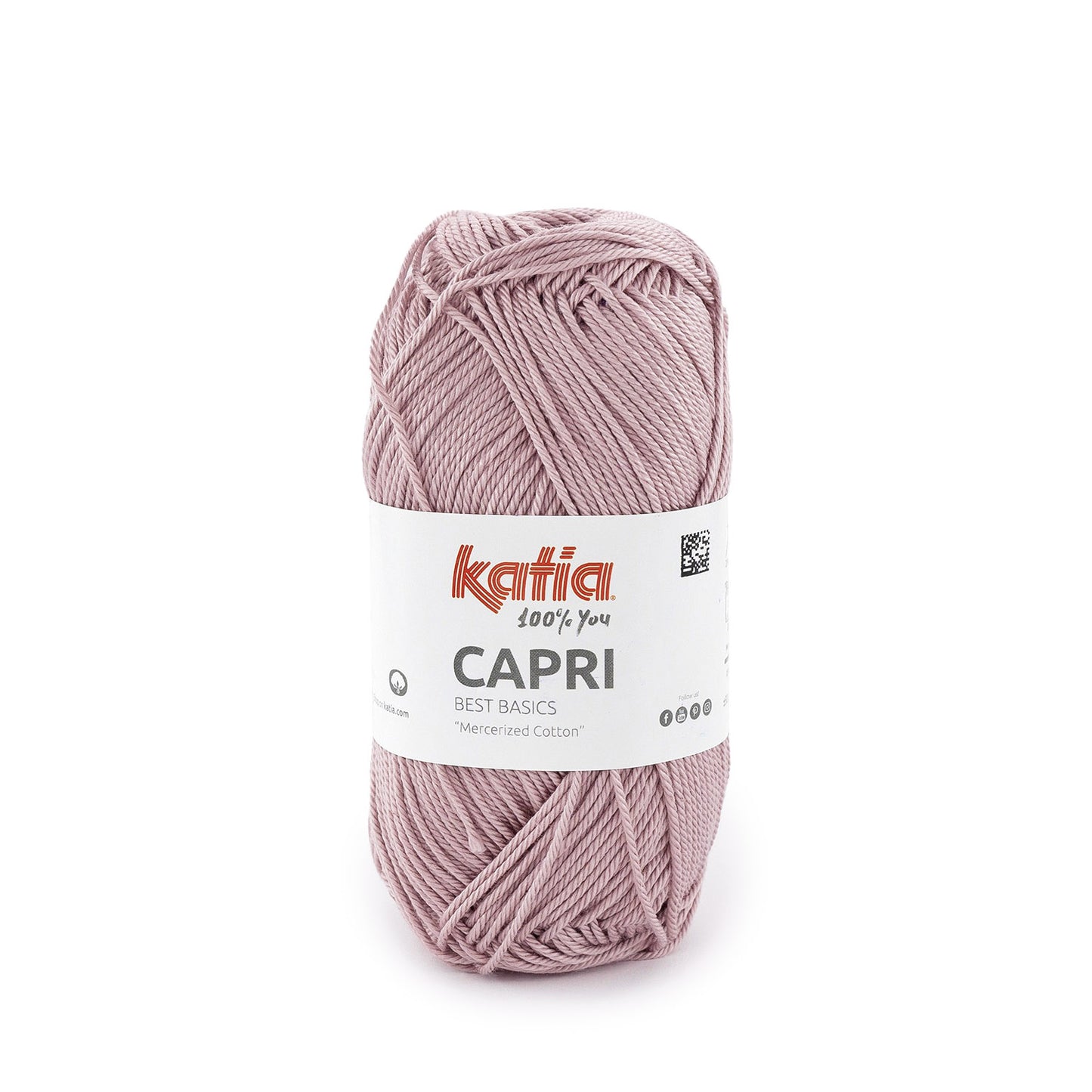 Coton Capri de Katia – fil mercerisé pour sacs & accessoires au crochet