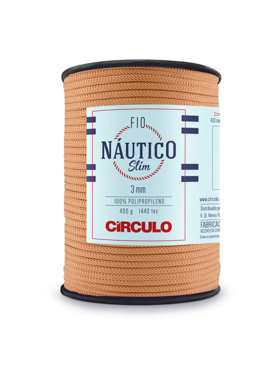 Fil Nautique Circulo Slim 3 mm – 100% Polypropylène pour Crochet & Macramé