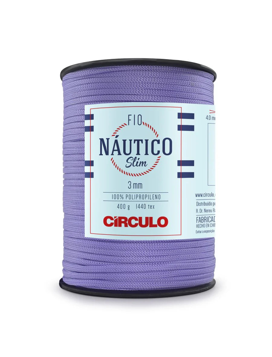 Fil Nautique Circulo Slim 3 mm – 100% Polypropylène pour Crochet & Macramé
