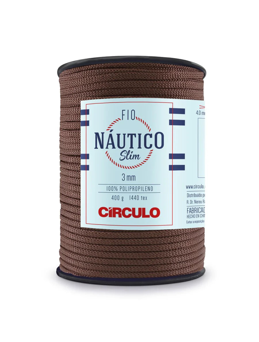 Fil Nautique Circulo Slim 3 mm – 100% Polypropylène pour Crochet & Macramé