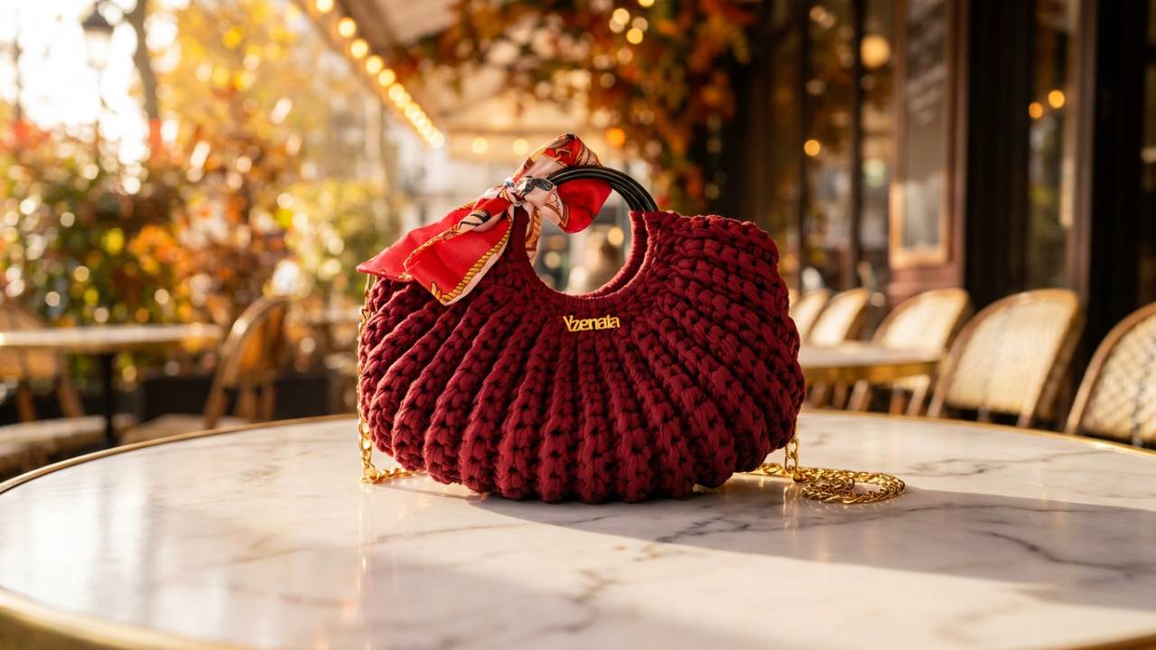 shell bag crochet